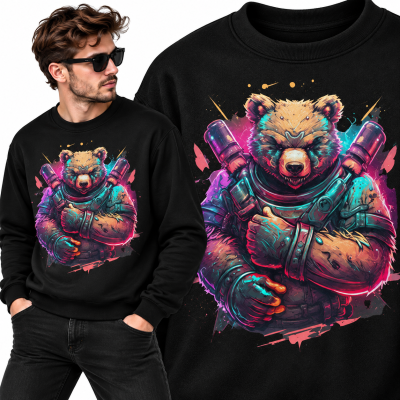 BLUZA  ZWIERZĘTA   BAD BEAR 3